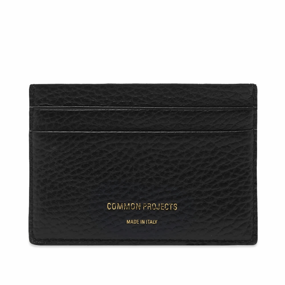 Photo: Common Projects Men's Multi Card Holder in Black Textured