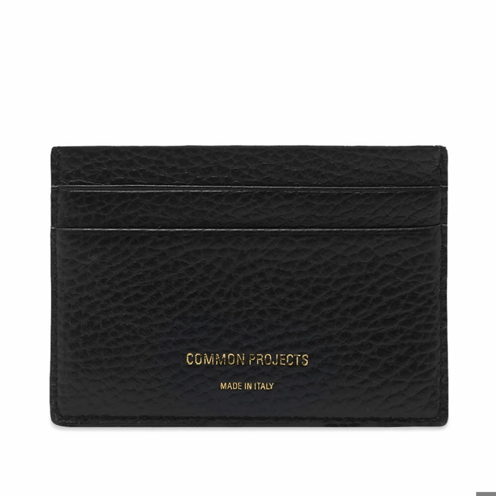Photo: Common Projects Men's Multi Card Holder in Black Textured