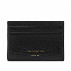 Common Projects Men's Multi Card Holder in Black Textured