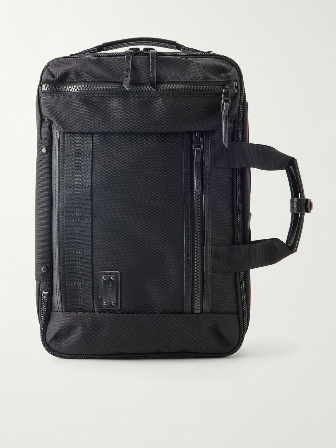 Master-Piece - Rise Leather and Canvas-Trimmed CORDURA® MasterTeX Backpack