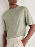 Ralph Lauren Purple label - Linen-Jersey T-Shirt - Green