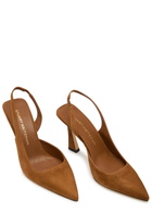 Stuart Weitzman Vinnie 85 Suede Slingback Pumps