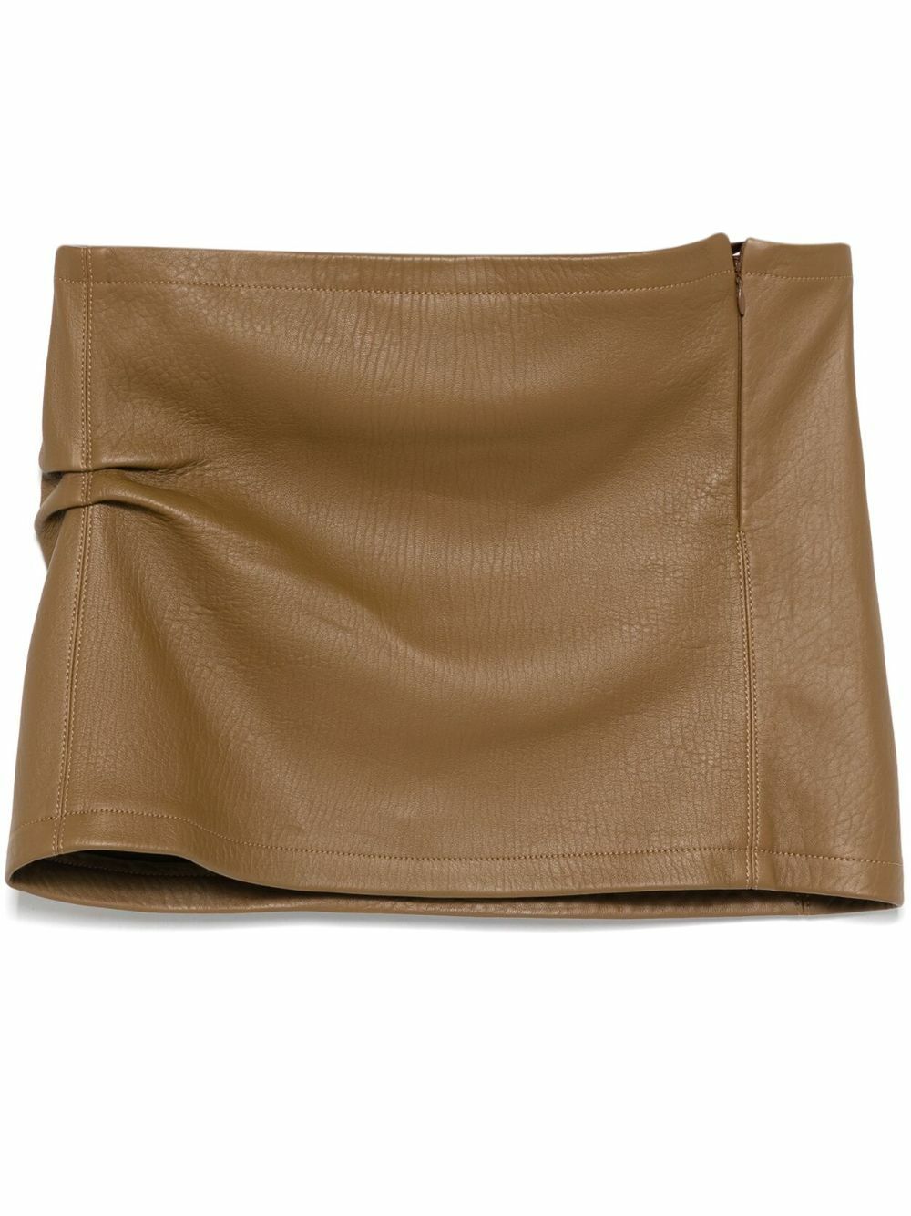 Jade Cropper Leather Mini Skirt