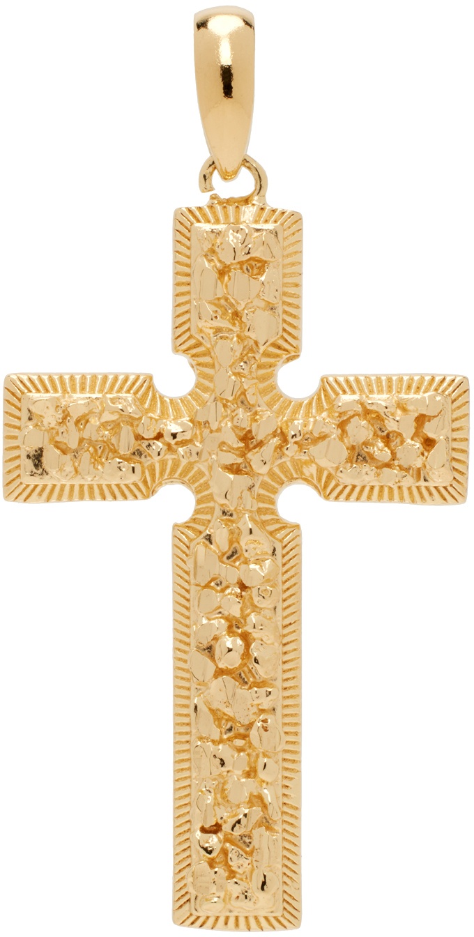 Veneda Carter SSENSE Exclusive Silver VC018 Crossless Jesus Signature Necklace