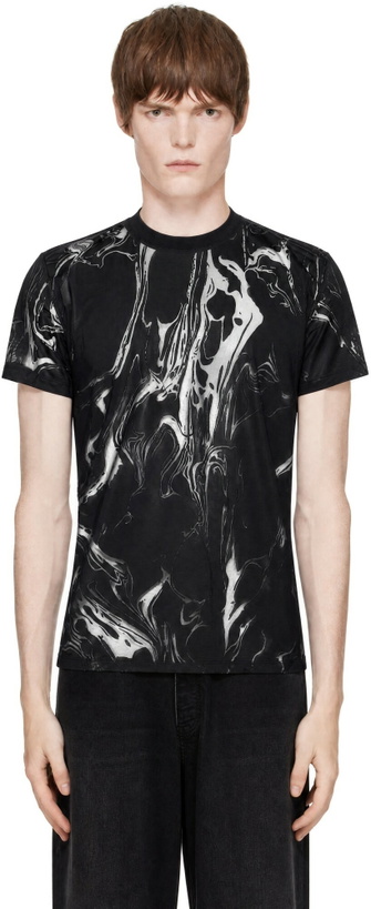 Photo: LGN Louis Gabriel Nouchi Black Lace T-shirt