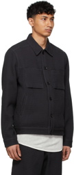 Cornerstone Black Cotton Sports Jacket