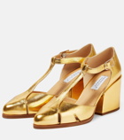 Gabriela Hearst - Hawes metallic Mary Jane pumps