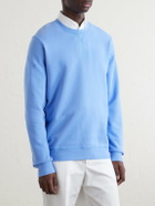 Sunspel - Cotton-Jersey Sweatshirt - Blue
