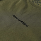 Maharishi Men's Classic Logo T-Shirt in Mil Olive