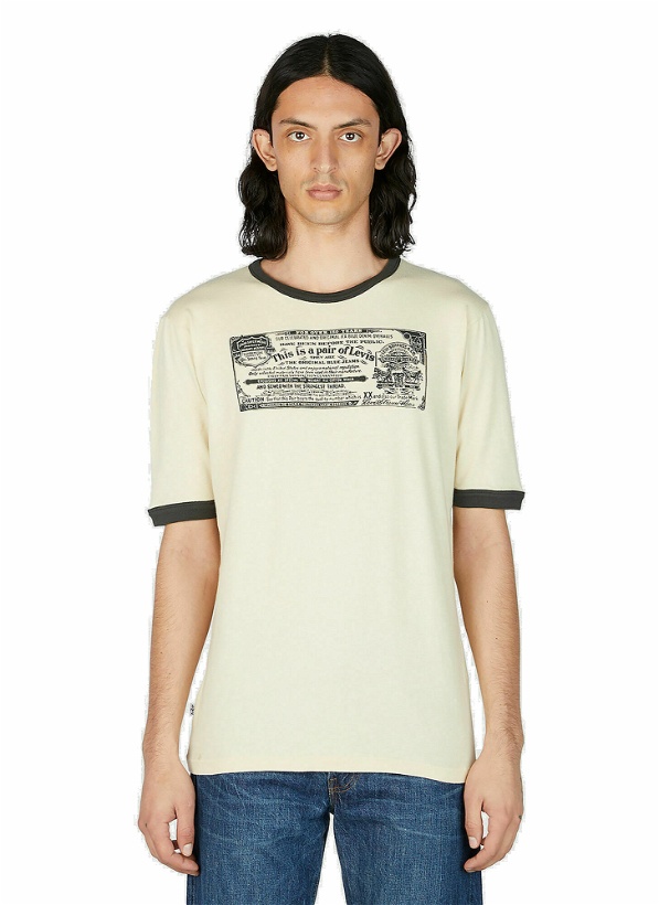 Photo: Levi's - 1970S Ringer T-Shirt in Beige