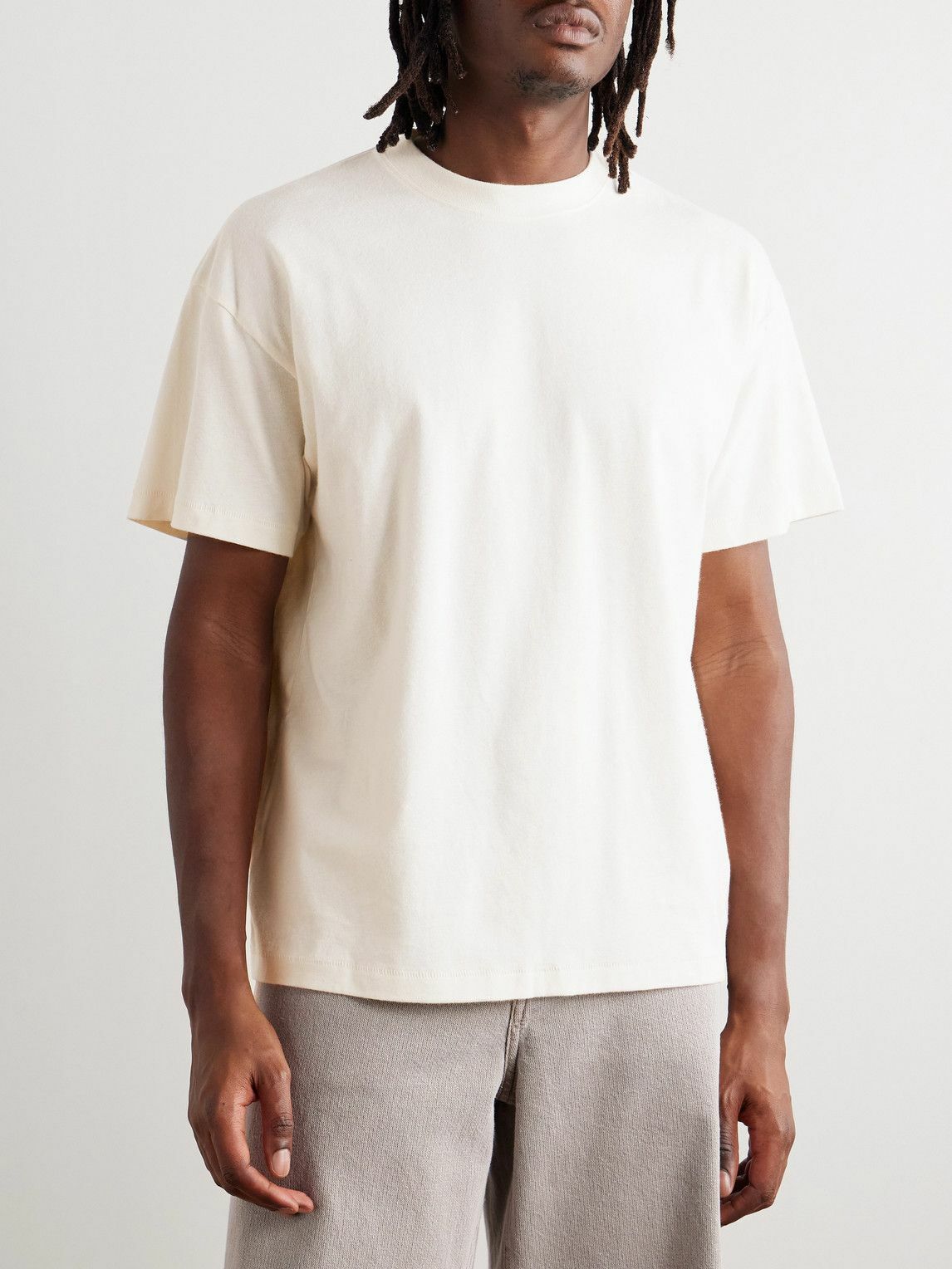 Brain Dead - Easy Two-Pack Logo-Embroidered Cotton-Jersey T-Shirts