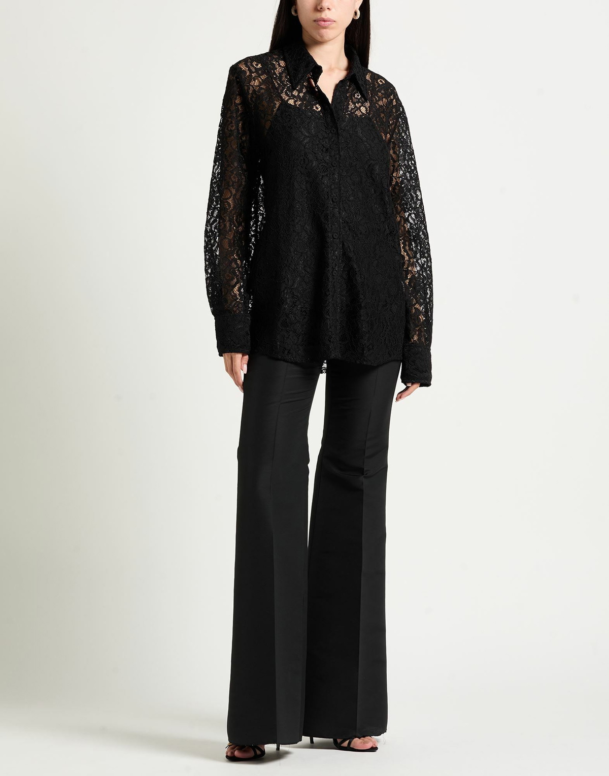 Chiara Boni La Petite Robe Womens Shirt in Black