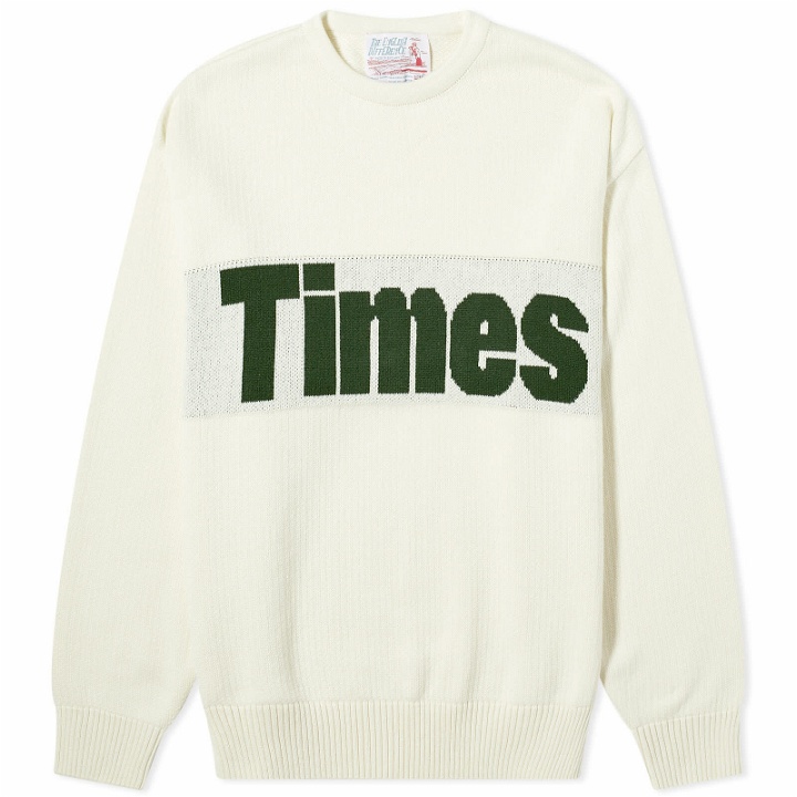 Photo: Garbstore Men's Kendrew Times Sweater in Cream