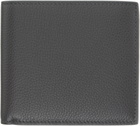 Thom Browne Gray Pebble Grain Bifold Wallet