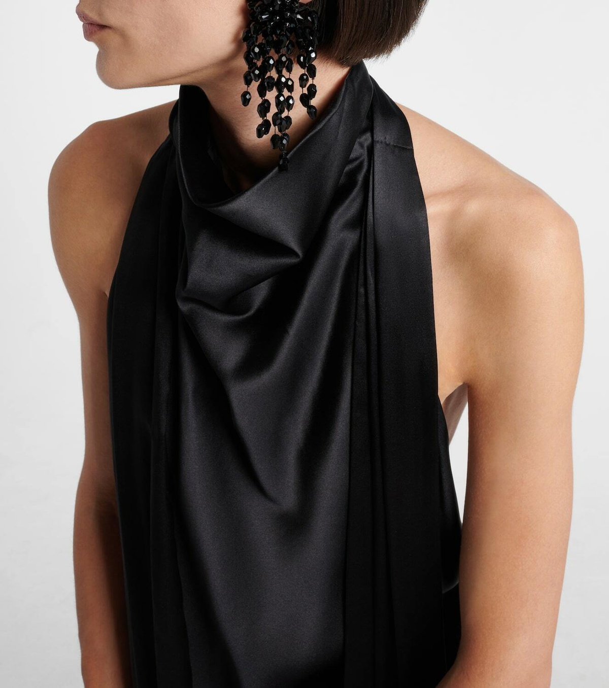 Nina Ricci Scarf-detail top