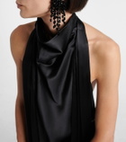 Nina Ricci Scarf-detail top