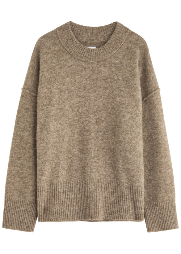 Photo: Day Birger ET Mikkelsen Josie Brushed-knit Jumper Brown