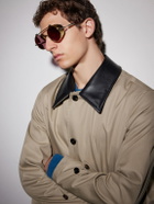 Jacques Marie Mage - Glacier Rocky Round Frame Sunglasses