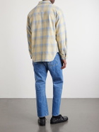 Remi Relief - Checked Cotton Shirt - Yellow