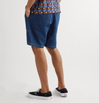 Saturdays NYC - Quinn Indigo-Dyed Denim Drawstring Shorts - Blue