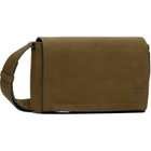 Paul Smith Khaki Flap Over Crossbody Bag