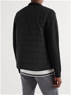 Orlebar Brown - Downtown Capsule Terence Quilted Shell and Wool Jacket - Black