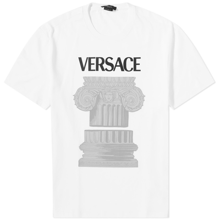 Photo: Versace Men's Column T-Shirt in White