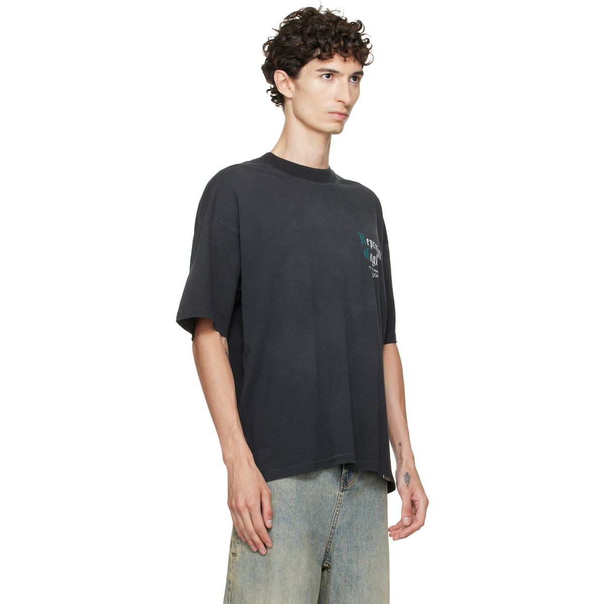 Represent Black Private Members T-shirt
