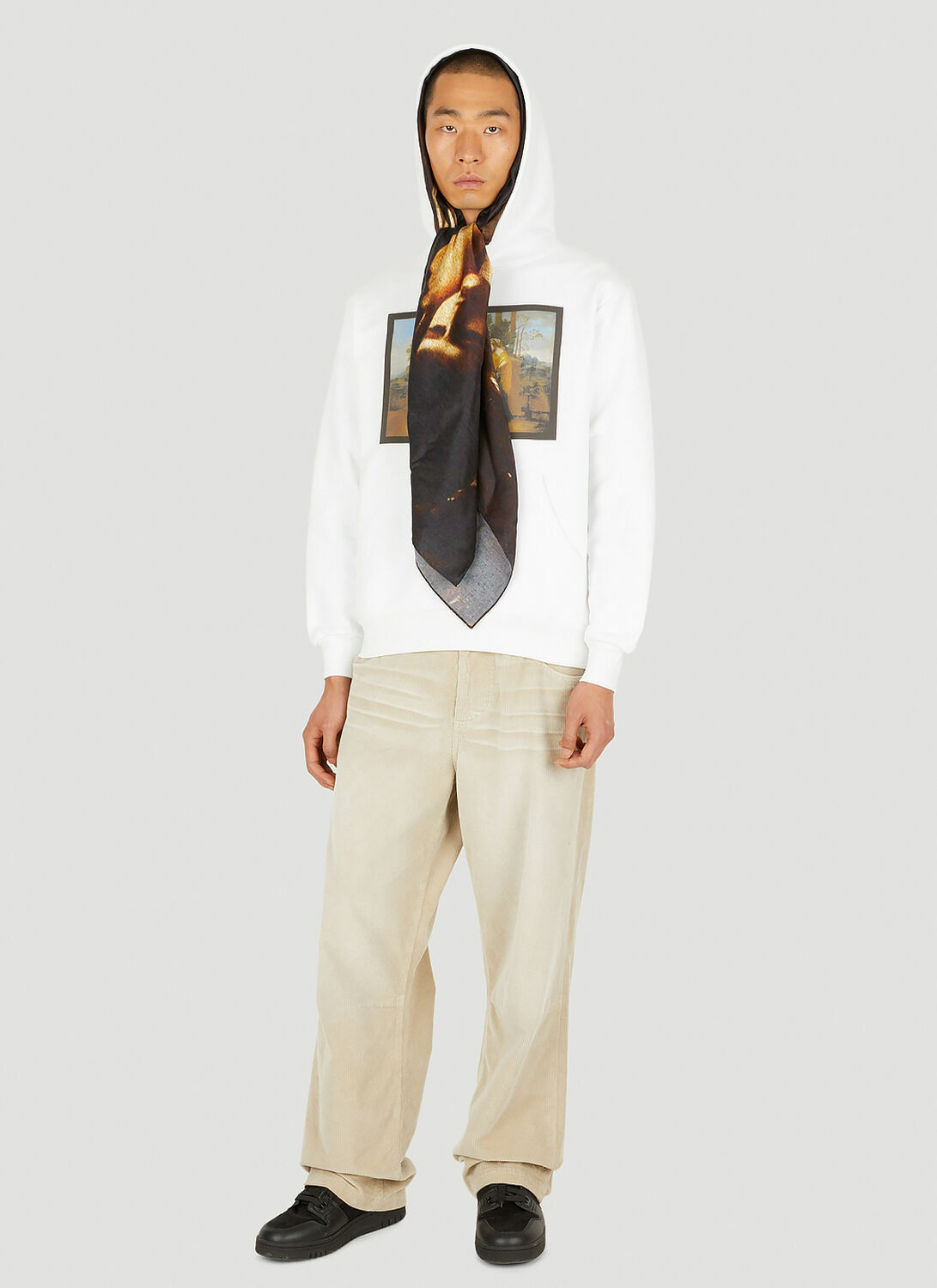 Death Cigarettes Louvre Hooded Sweatshirt