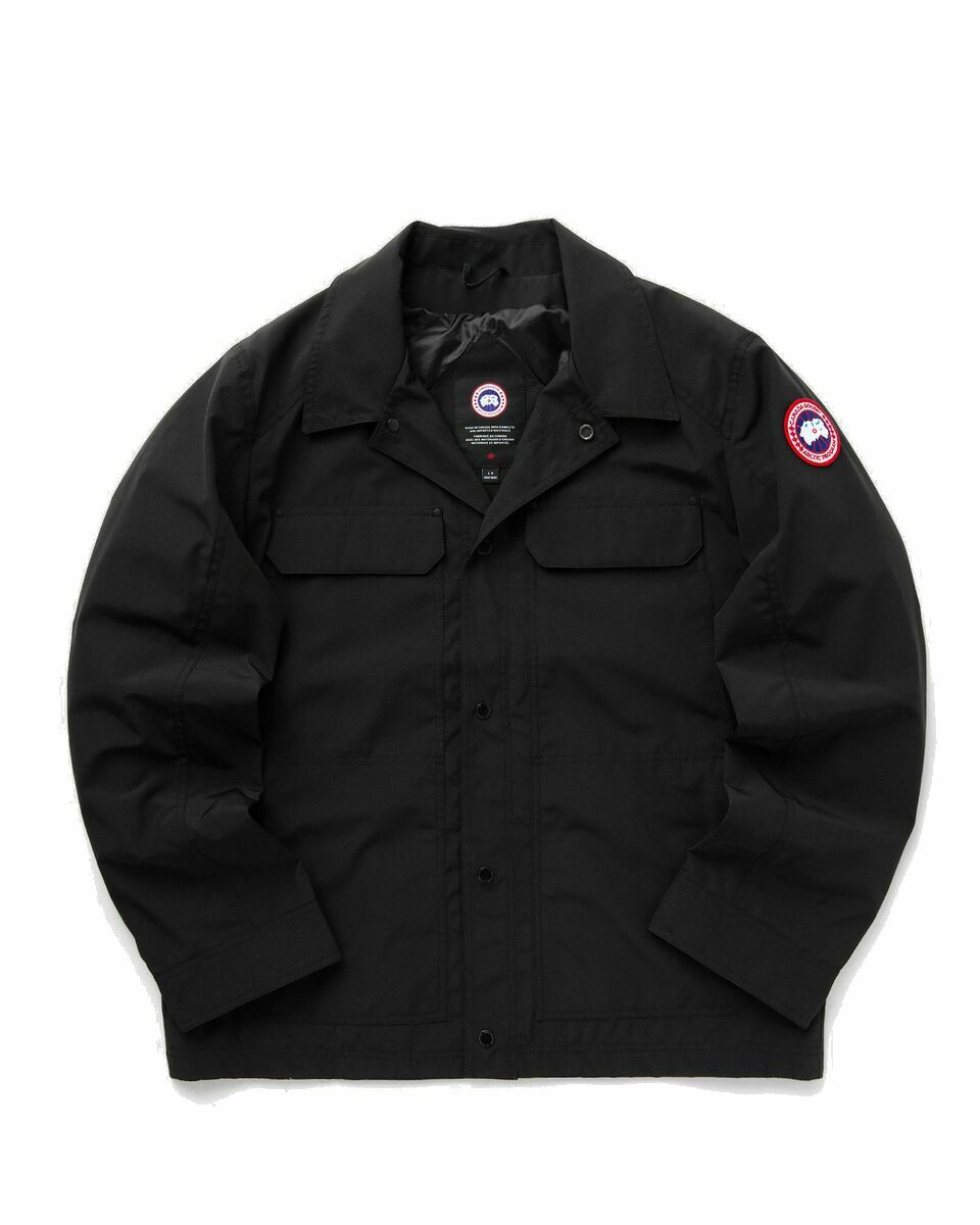 Photo: Canada Goose Burnaby Chore Coat Black - Mens - Coats