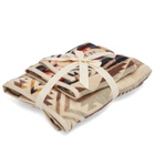 Pendleton Three Piece Towel Set in White Sands 