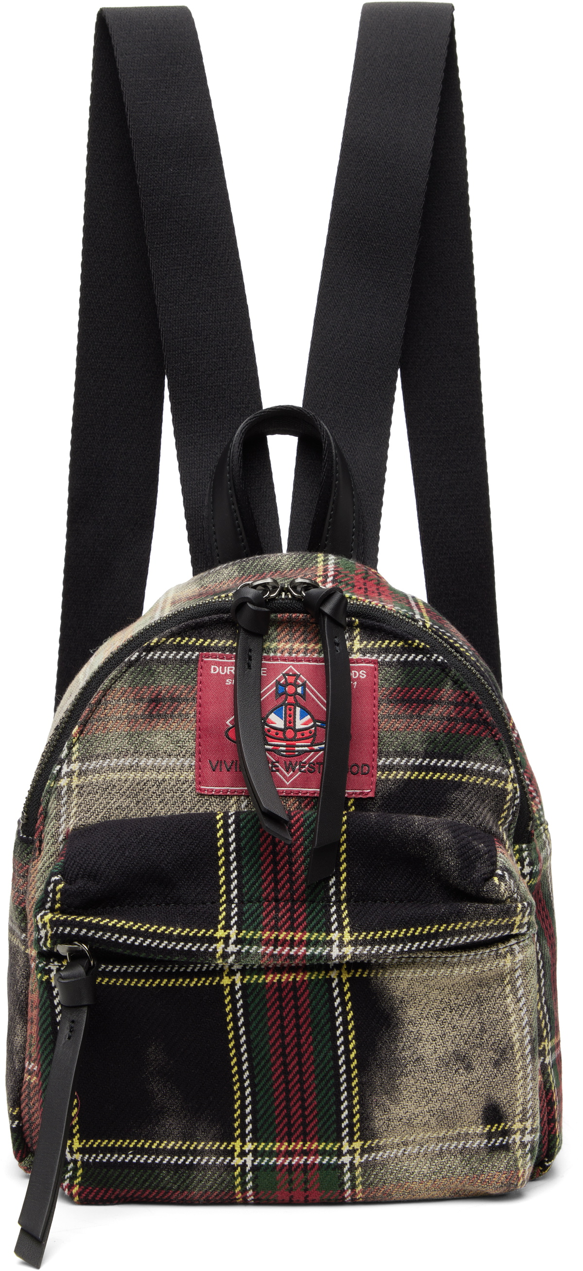 Vivienne Westwood Black Large Tex Backpack Vivienne Westwood