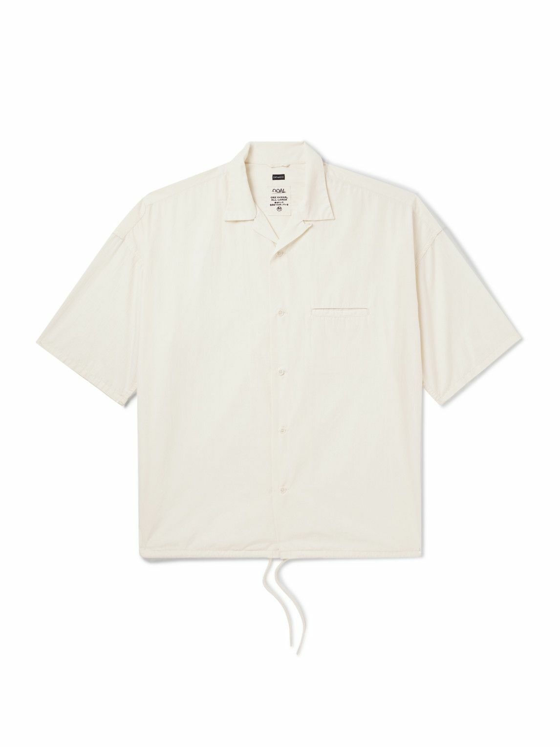 nanamica - Convertible-Collar Cotton-Blend Shirt - White Nanamica