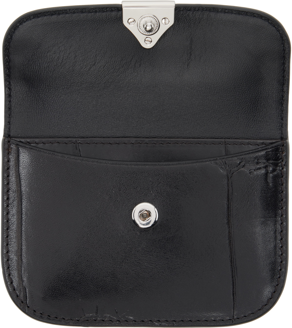 LEMAIRE Brown Soft Tab Card Holder