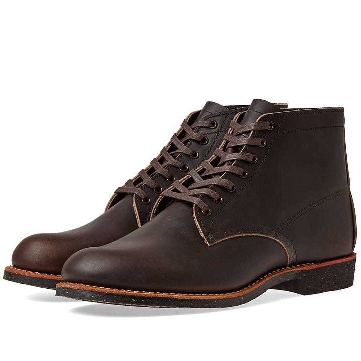 Photo: Red Wing 8061 Heritage Work 6" Merchant Boot Ebony Harness