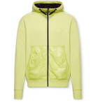 Moncler Genius - 5 Moncler Craig Green Recycled Shell-Panelled Jersey Hoodie - Yellow