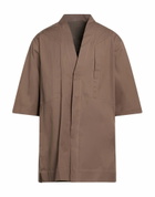 Rick Owens Mens Shirt Khaki