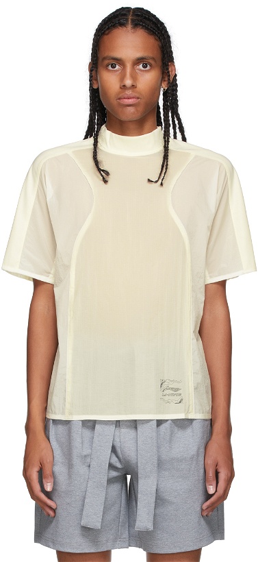 Photo: Li-Ning Off-White Cordura® Paneled T-Shirt