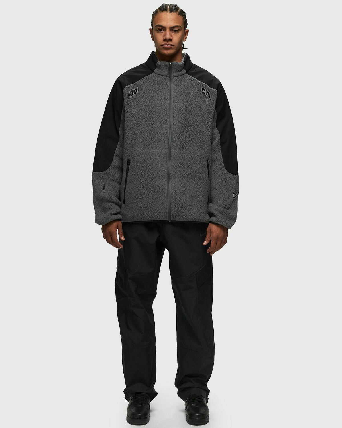 Nike X Nocta M Nrg Tb Fz Track Jkt Grey Fleece Jackets Nike