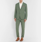 Boglioli - Green Slim-Fit Unstructured Linen Suit Jacket - Men - Green