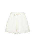 ZIMMERMANN - Alight Cotton Toweling Shorts