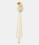 Sophie Bille Brahe Colonna Grande 14kt gold earrings with pearls