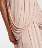 Xu Zhi Chain-detail draped top