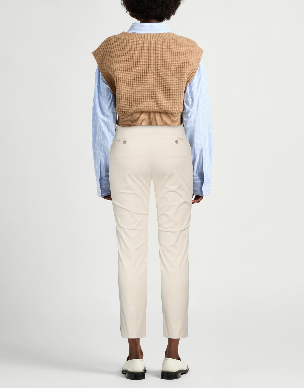 Peserico Womens Pants Ivory