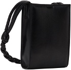 Jil Sander Black Tangle Padded Small Bag