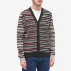 Barbour Men's Burley Cardigan in Grey Marl