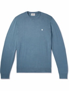 Carhartt WIP - Madison Logo-Embroidered Cotton Sweater - Blue