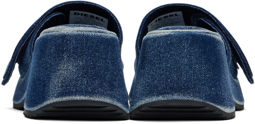 Diesel Blue Sa-Oval D Pf W Heeled Sandals Diesel