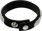 UNDERCOVER Silver Stud Leather Bracelet