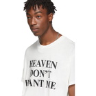 Amiri White Heaven and Hell T-Shirt